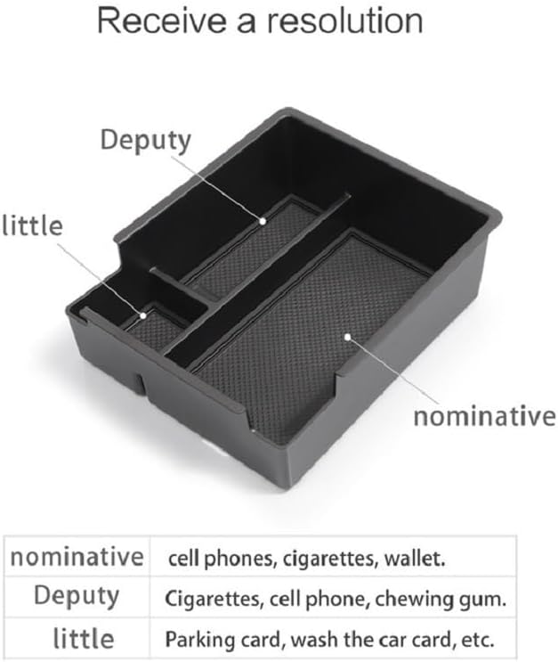 Compatible With 22-25 Oumengda C5 Central Control Armrest Box, Storage Box, Car Storage, Car Accessories, Modification Parts