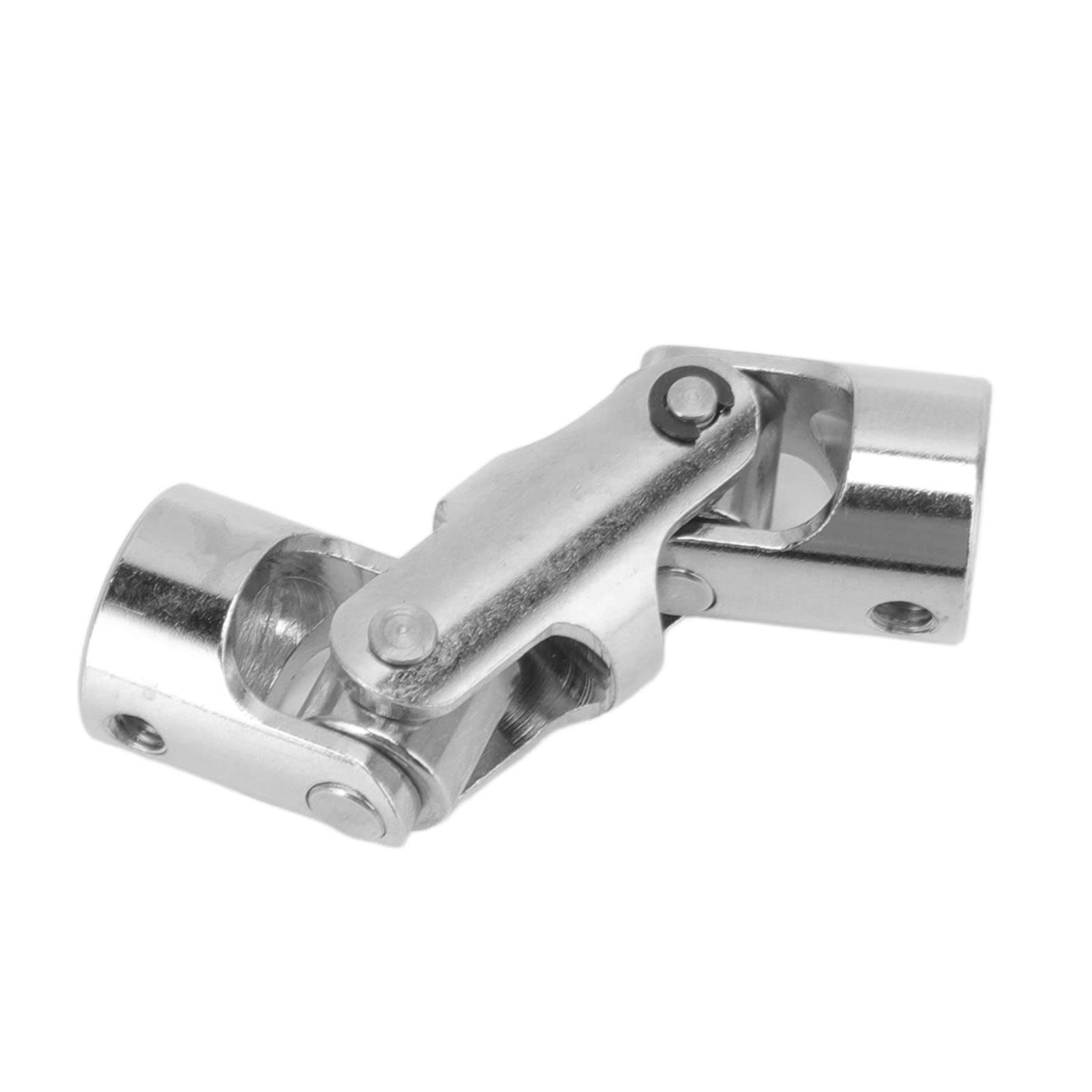 Conector de acoplamiento de junta universal, 3 unidades, acoplamiento mini de 10 mm‑10 mm, acoplador de eje metálico de 3 secciones para coche y barco RC, con tornillos de fijación