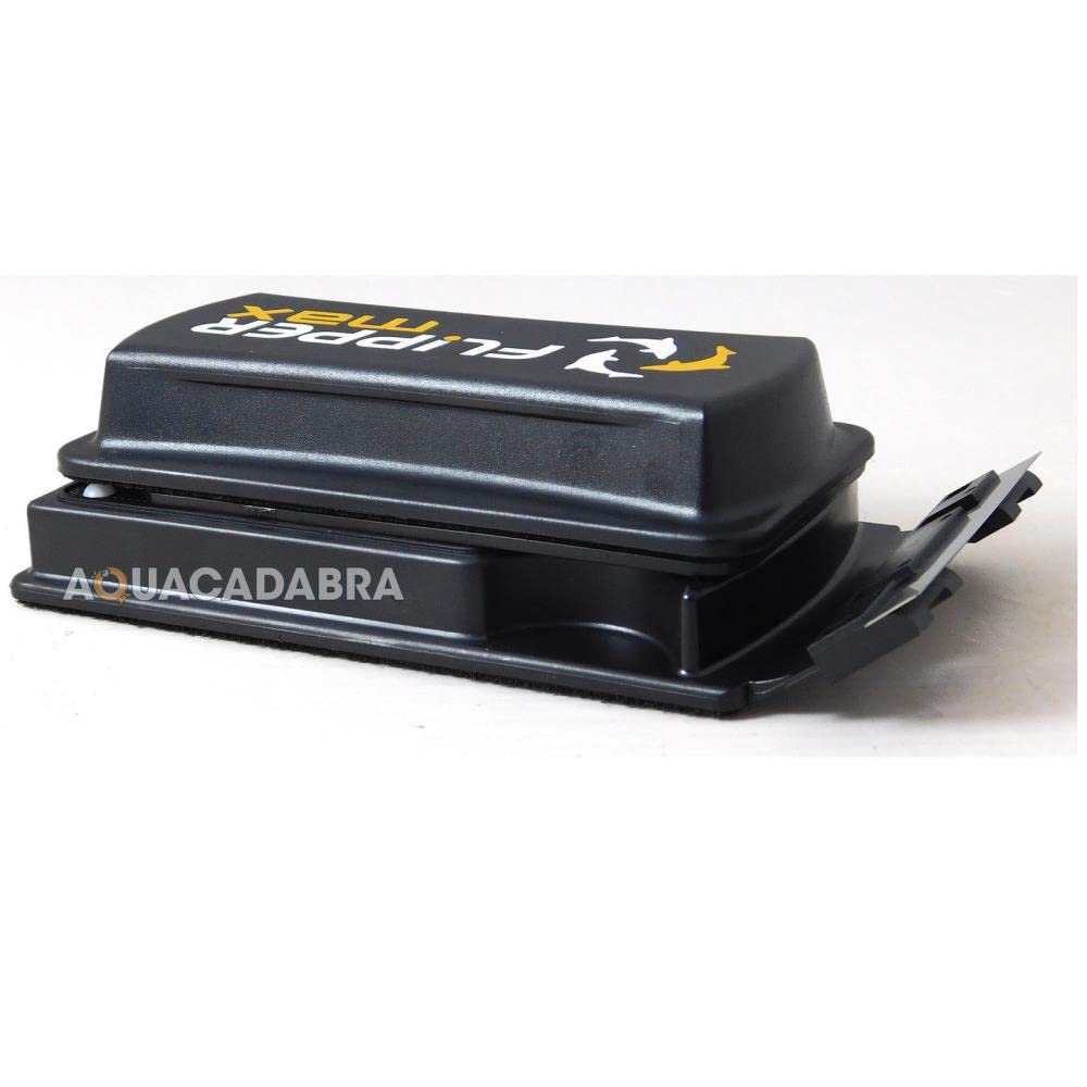 FL!PPER Flipper Cleaner Float - Limpiador magnético Flotante 2 en 1 para Cristales de Acuario, Tanque de Peces, Limpiador y raspador, Herramientas de Limpieza de acuarios, Tanque de Peces, MAX