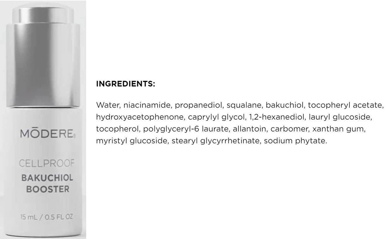 Modere Cellproof Bakuchiol Booster 0 5 Fl Oz And Sisters 