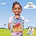 Bluey Felt Playhouse, Double-Sided Play Scene with Built-in Storage, 20 Felt Characters & Accessories, Travel-Friendly Bluey Toys, Road Trip Essentials, Toddler Activities, Fun Toys & Games