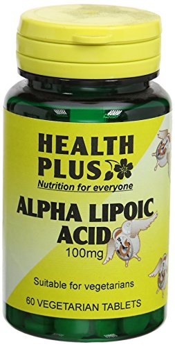Health Plus Alpha Lipoic Acid 100mg Antioxidant Supplement -