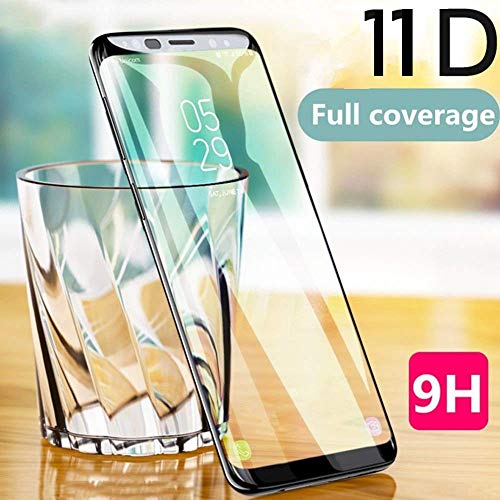 Image of 's d+ / 11d tempered glass for poco m2 pro screen protector guard edge to edge full screen coverage 9h hardness 2.5d curved full glue cover /case friendly temper glass with installation kit
