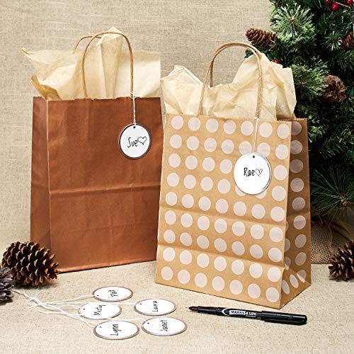 Avery Metal Rim Key Tags, 2.25" Diameter Tag, Includes Strings, White, 500 Tags (14316) #TOP3