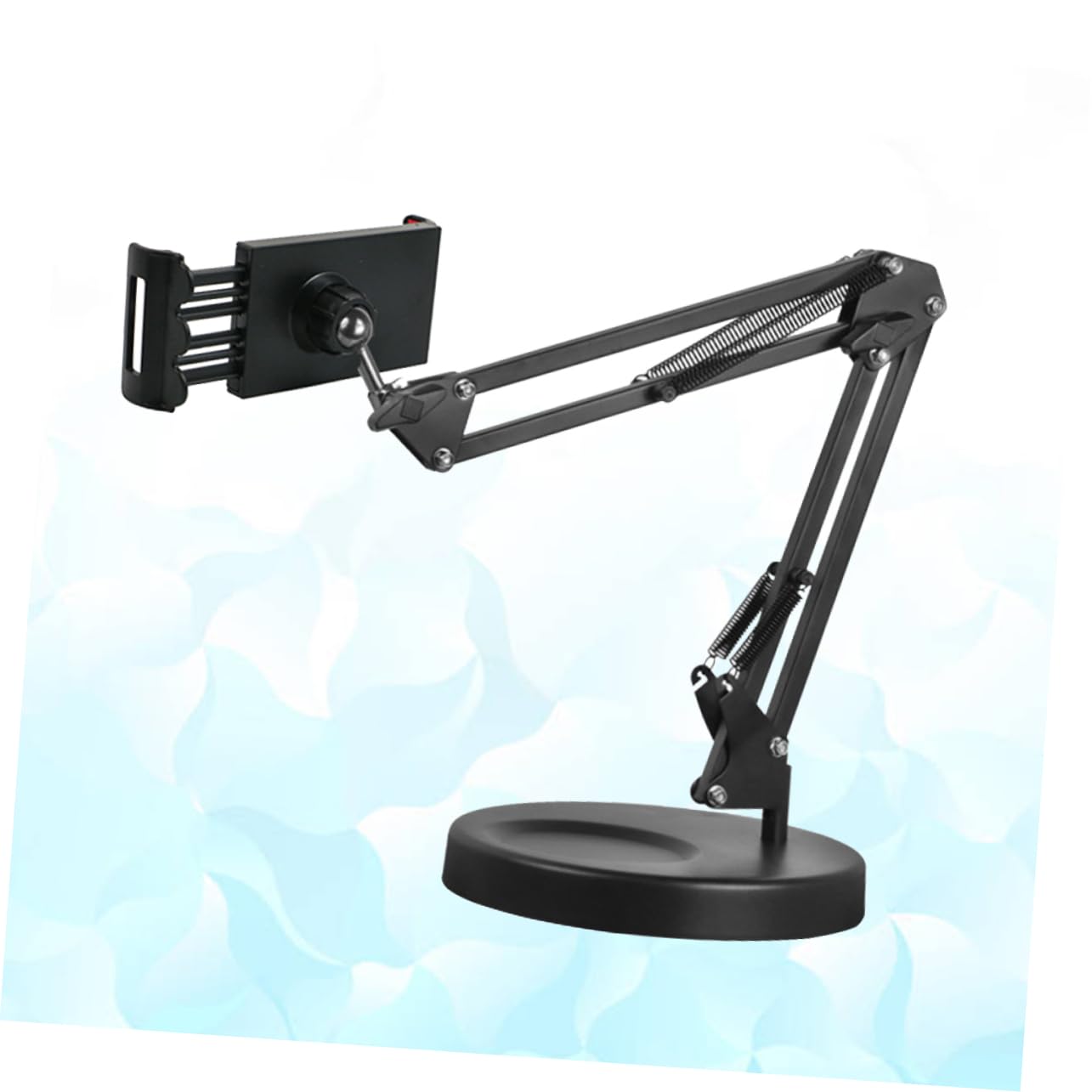 CHILDWEET Supporto per Cellulare con Braccio di Sospensione lungo Flessibile Base in Metallo e Supporto Clip Gradi per Uso Auto Tavolo Letto e Scrivania