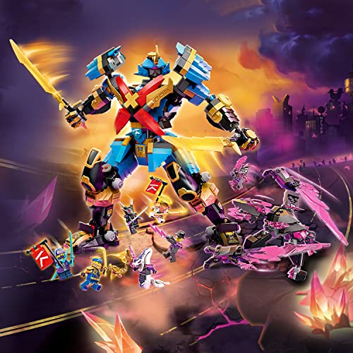 NINJAGO Nya's Samurai X MECH Action Figure, 71775 Robot Ninja Toy con Golden Jay Plus 7 Minifigure - Lego - Immagine 1