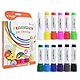YPLUS Tempera Malstifte - Farbintensive Wachsmalstifte und Malsitfte im Set, Perfektes Spielzeug für Kinder - Kreatives Zeichnen leicht gemacht - 12 Farben