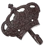 Ganchos de pared para la entrada: con este gancho rústico, tus invitados se imaginarán que han entrado en una casa del oeste en el campo. ganchos vintage para colgar