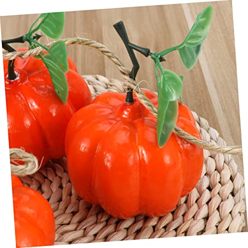 DEARMAMY Cucumber Plant String Artificial Vegetables Pepper Plants Foam Pumpkins Decor for Kitchen Faux Plants Artificiales para s House Decorations for Home Fruit Fake Garlic