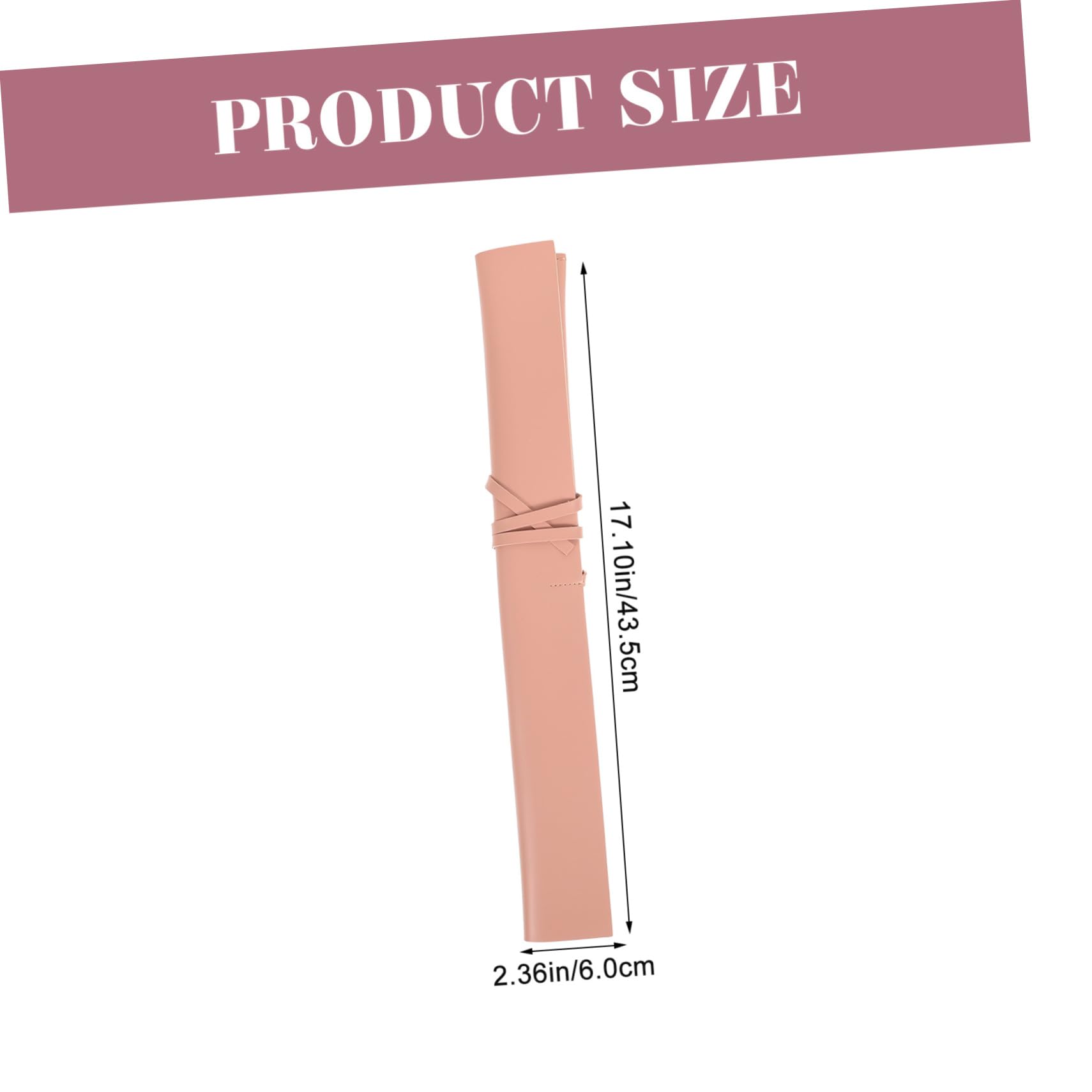 VANZACK Drumstick Bag PU Leather Pocket Drumstick Organizer Soft Lining Drum Mallet Storage Holder for Percussion Instruments Stylish and Convenient Design