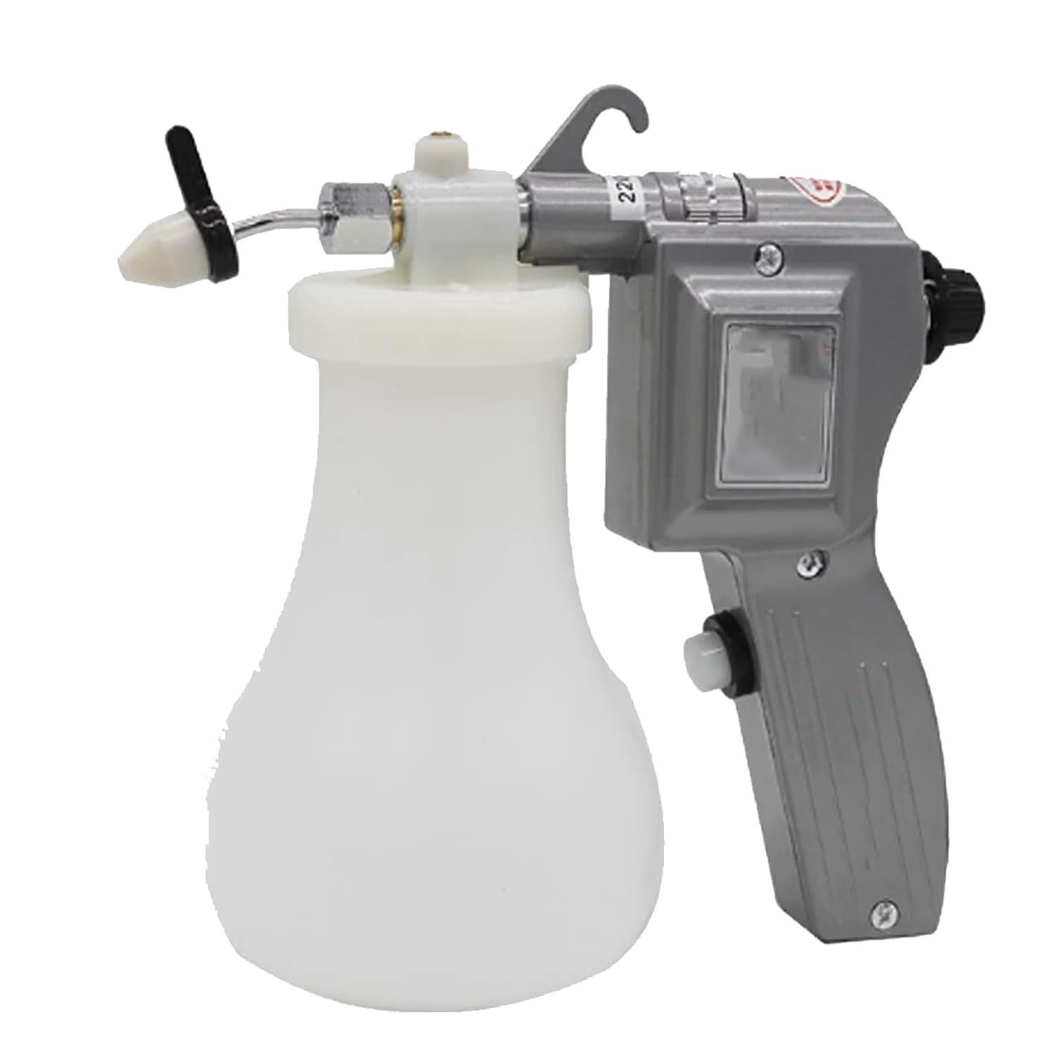 Elektryczny pistolet do usuwania plastizolu z regulowaną dyszą wysokociśnieniową do sitodruku na tekstyliach i czyszczenia punktowego, wydajne i trwałe narzędzie do czyszczenia