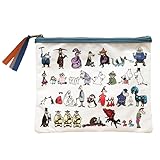 ゾーウィー ムーミン オールスターフラットポーチ WH ホワイト ムーミン小説出版80周年 641769