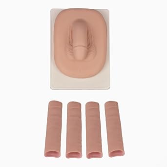 Adult Male Genital Organ Model Kit Circumcision Practise Male Organ Correction Training Model Manikin Simulation Human Body Reproduction for Surgery Practice Practice Tools A