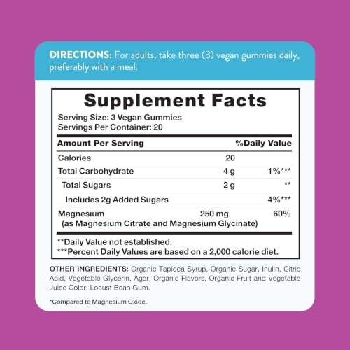 Nature's Truth Enhanced Absorption Magnesium Gummies