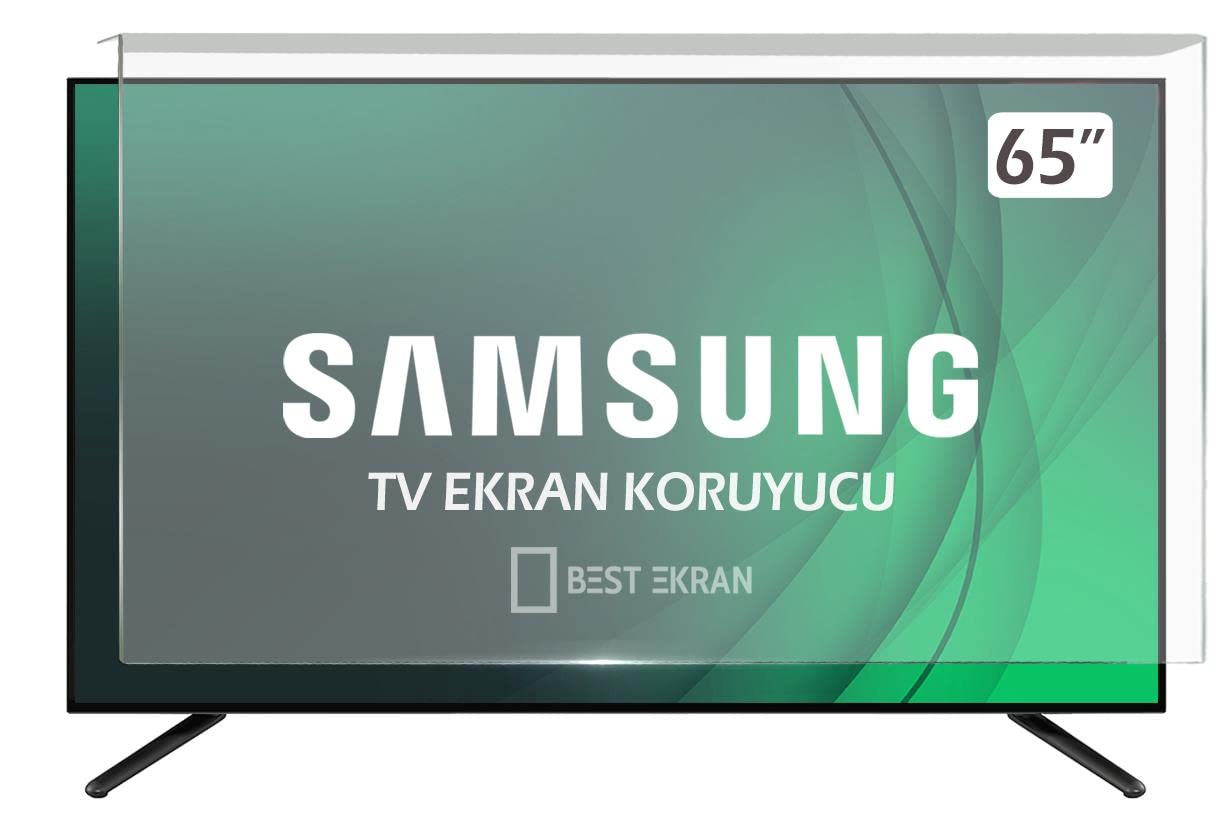 Samsung 65 inç 163 Ekran Koruyucu Qled Crystal Smart Led tv 4K-8K Uyumlu