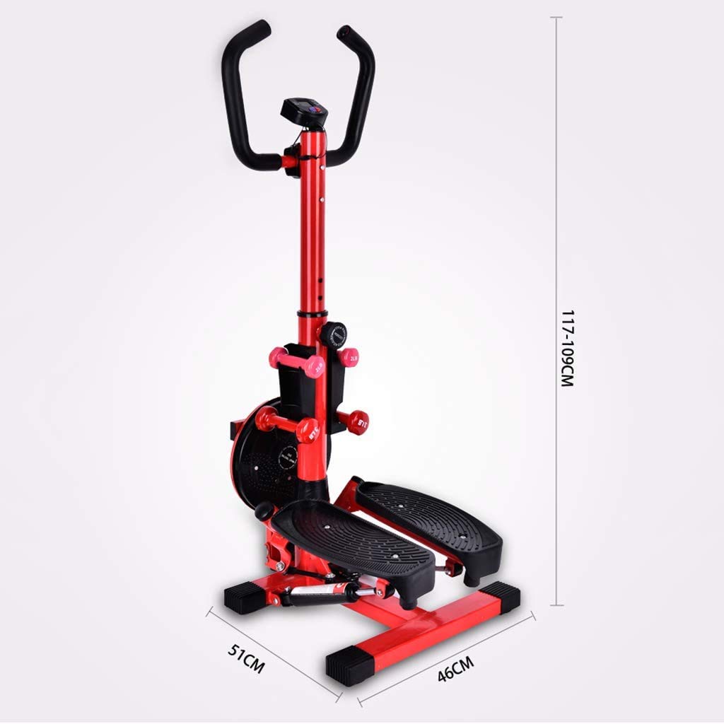 Stepper per corrimano, Attrezzatura per Il Fitness Multifunzionale a Pedali per la Perdita di Peso Domestica e Muto sott