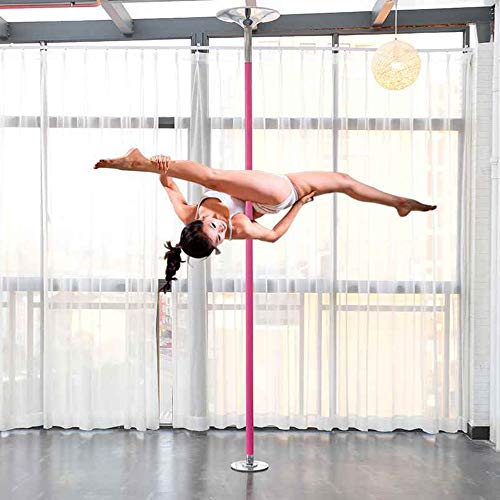 image for NLZQ Stripper Pole Professional Pole Dance Tube Adjustable Height Remo