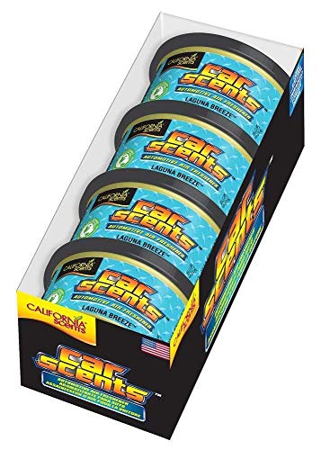 California Scents California Car Scents - Laguna Breeze - 1.5 oz - 4 pk