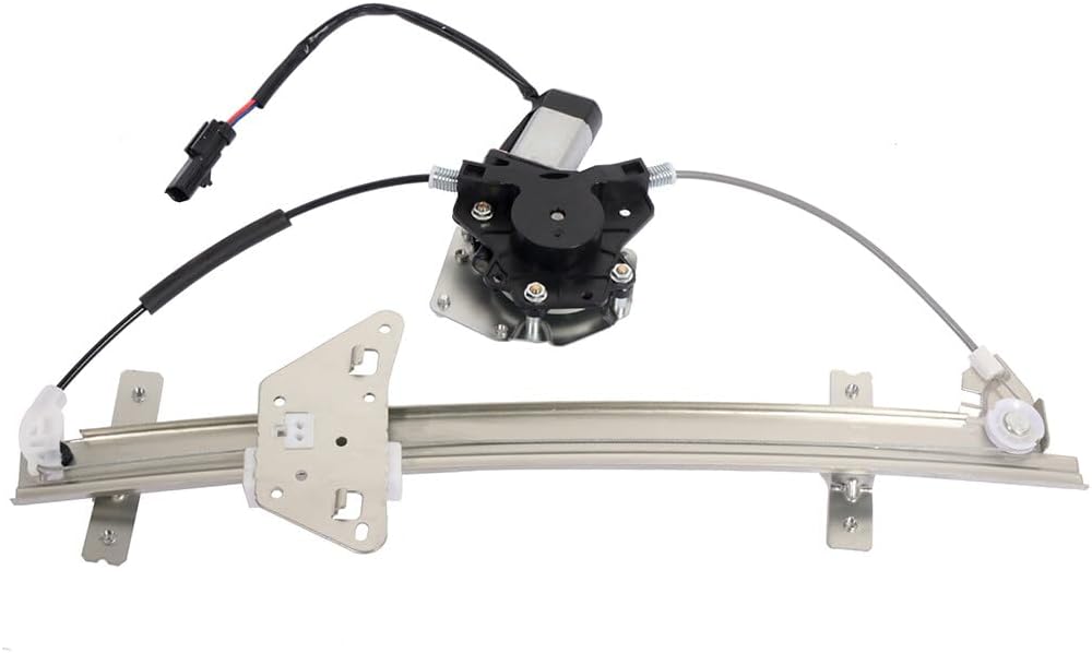 FINDAUTO 741-598 Rear Left Driver Side and Rear Right Passenger Side Window Regulator fit for 2000-2004 for Dodge Dakota,1998-2003 for Dodge for Durango Window Regulator and Motor Assembly with Motor