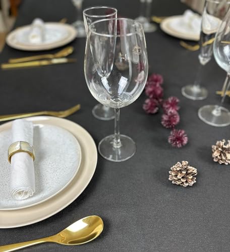 Nappe intissée noire pré-découpée en rouleau de 50m pour simplifier le dressage des tables - 5
