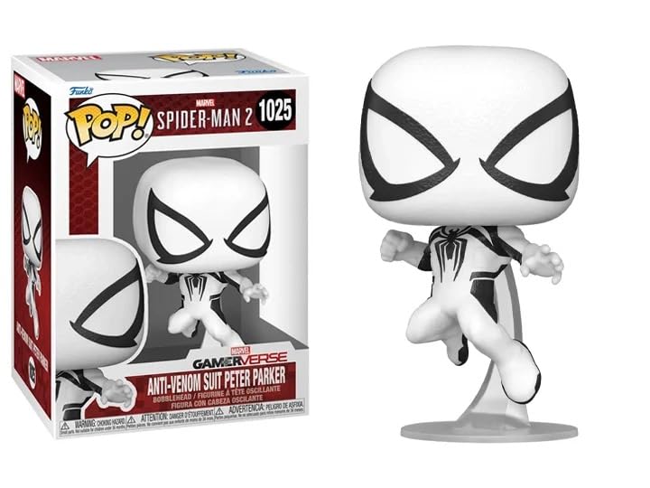 Amazon.co.jp: Funko ホワイト アンチヴェノムスーツ ピーターパーカー