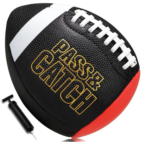 Lemondo Pass Catch Composite Training Football, Official Size for Ages14+,