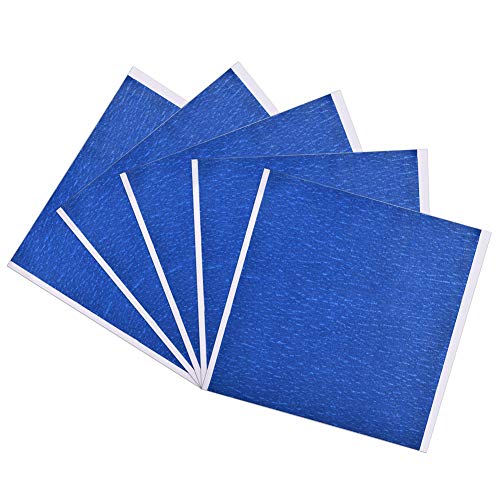 5PCS Blue Adhesive Build Tape for 3D Printer Heat Bed 210 x 200mm High Temperature Resistant Sticker Sheet Enhances Prin