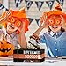 Smile Halloween Wooden Stack, Ghost Bat Mini Faux Books Bundle, Trick or Treat Tiered Tray Decorations, Indoor Decor for Kitchen Bathroom and Home Table Shelf