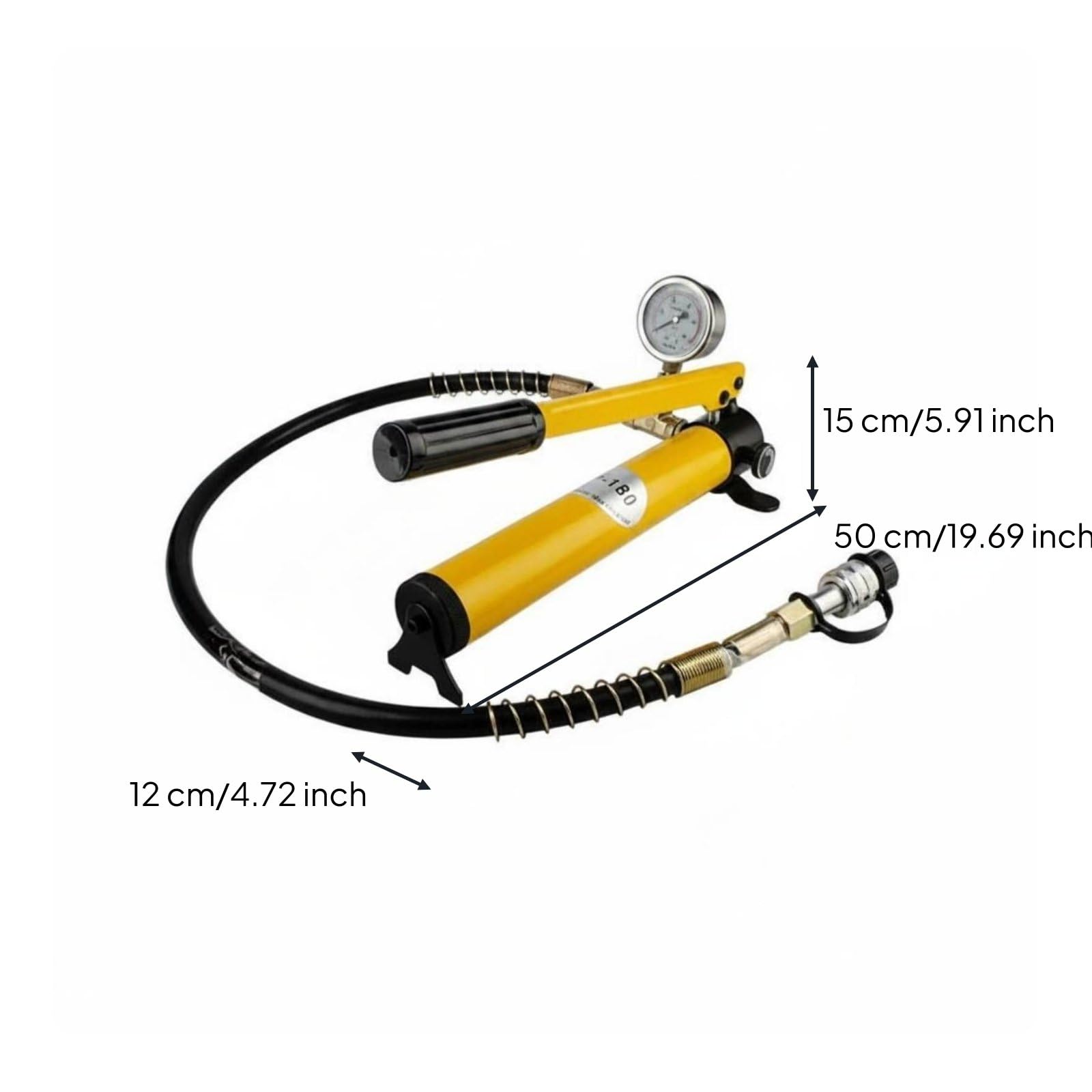 -700 Handhydraulikpumpe hoher Druck 700-Bar Hydraulikpumpe schneller Druck hydraulische Handpumpe, Style to 1