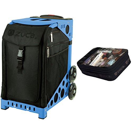ZUCA Stealth Sport Insert Bag & Blue Frame + Gift Utility Pouch