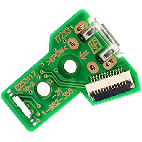 Deal4GO Replacement JDS-050 v5 12 pin Micro USB Charging Port Charger Socket Board FJDS-055 for Sony PS4 Dualshock Controller Cover