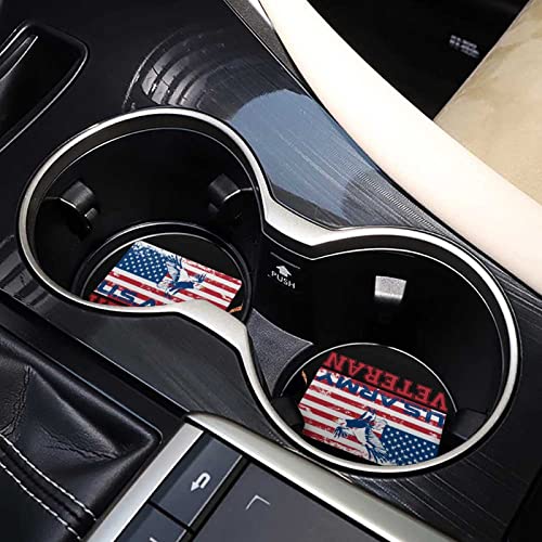 Posavasos absorbente de madera para portavasos de auto miniatura 7
