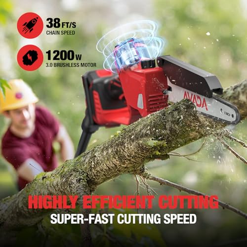 Chainsaw Cordless with Brushless Motor