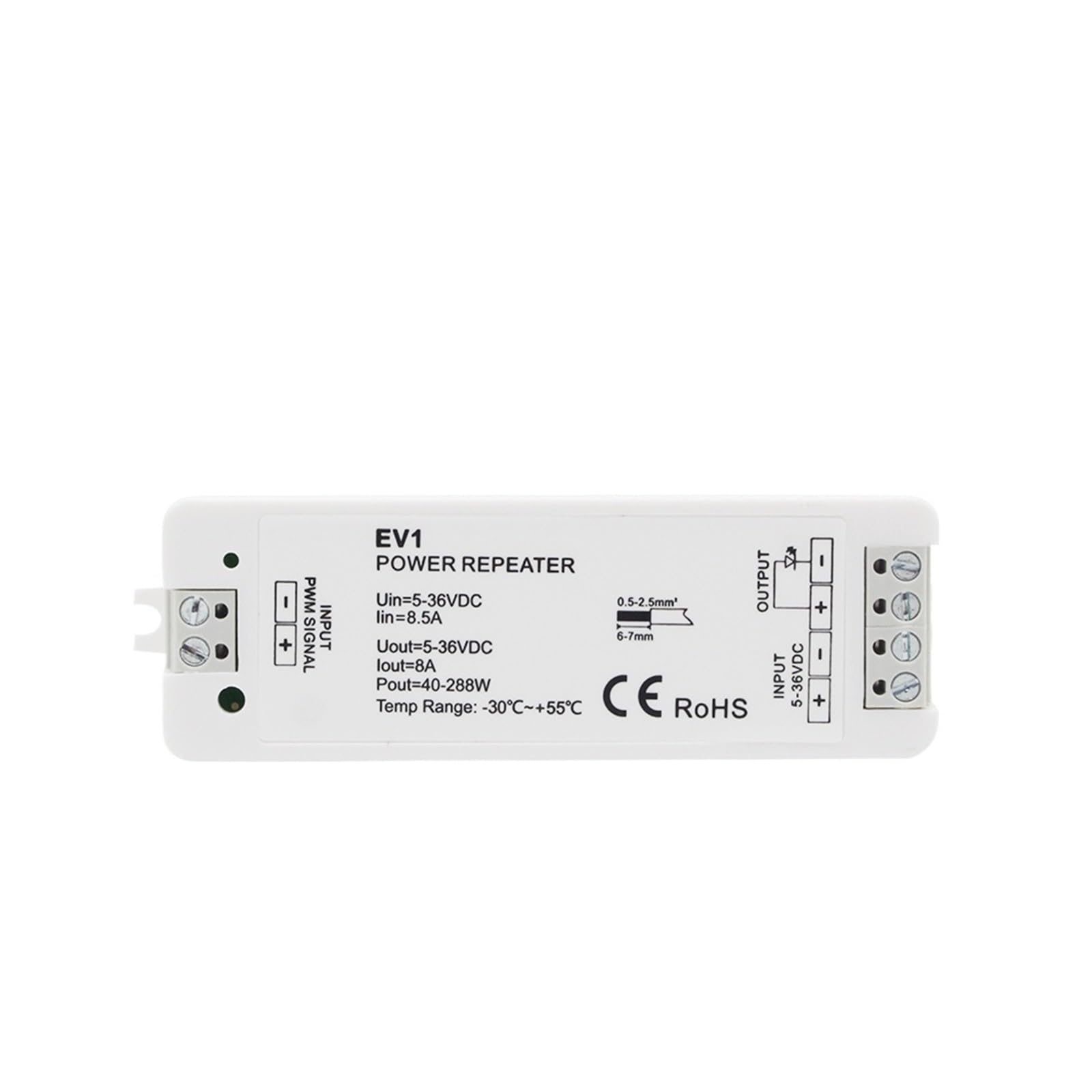 Interrupteur variateur for bandes lumineuses LED monochromes