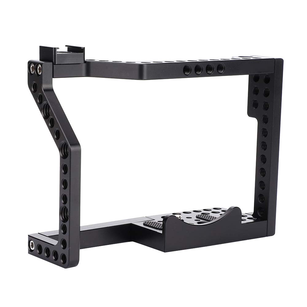 Aluminium Alloy Camera Cage Rig for Panasonic GH4/5 Sturdy Multiple Holes Cold Shoe Mount