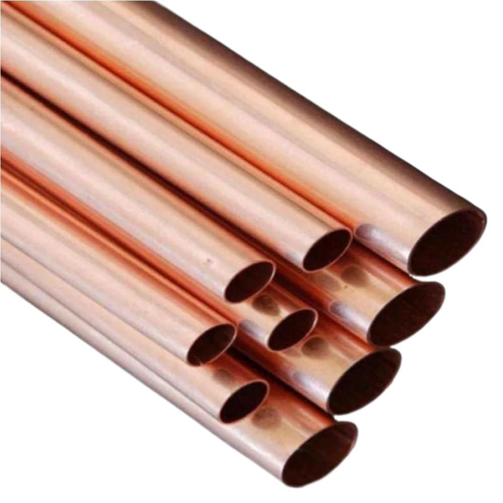 Tubo di rame tondo dritto cavo da 1 pezz0, tubo metallico con spessore della parete di 1 mm for unità di condizionamento deII'aria(500 * 16 * 14MM)