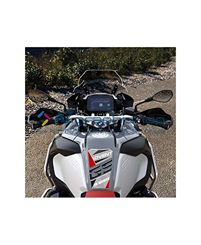 3D Tankschutz Aus Harz Für BMW R 1200 GS (2008-2012) – Weiß, Kratzfest, Selbstklebend