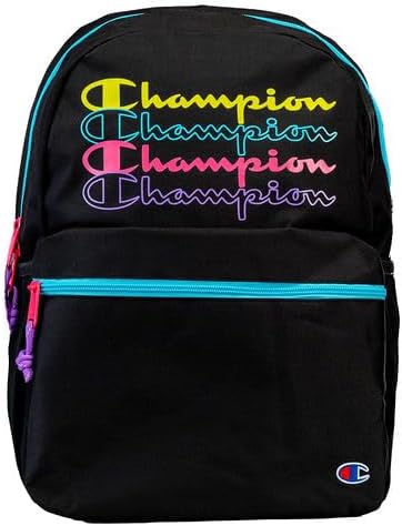 Champion Youthquake Backpack - Black/Multicoloured - One Size
