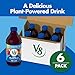 V8 Acai Mixed Berry 100% Fruit and Vegetable Juice, 46 fl oz Bottle (6 Pack)