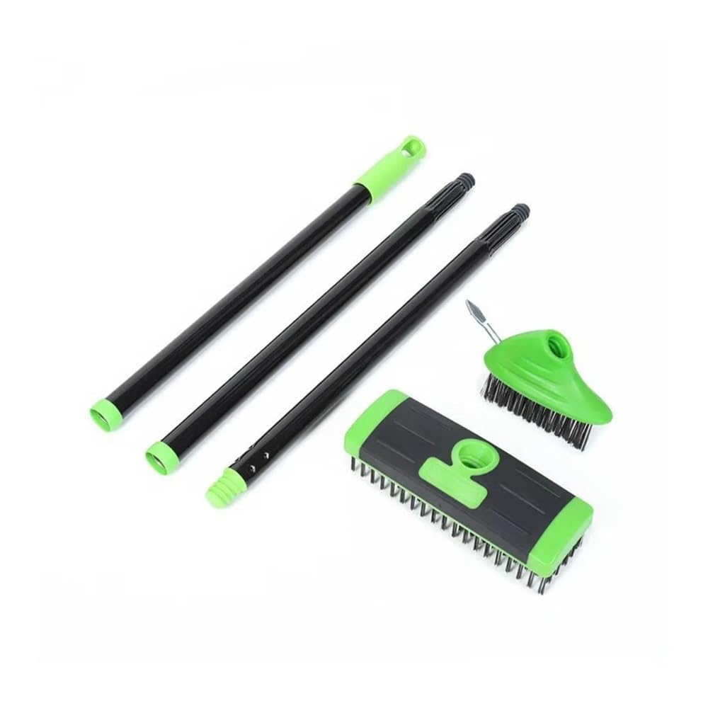 Shungong 3-in-1 Concrete Scrub Brush For Deck Patio Rust Stain Removal