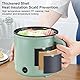 Elektrische Hot Pot, Thermo Topf Multikocher, Elektrischer Isoliert Kochtopf Bratpfanne, Mini Elektropfanne Tragbare Schneller Nudelkocher Multikocher, Antihaft Suppentopf Küche Kasserolle