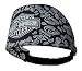 Harley-Davidson Womens Scrunchie Bar & Shield Paisley Black Headband HE108130
