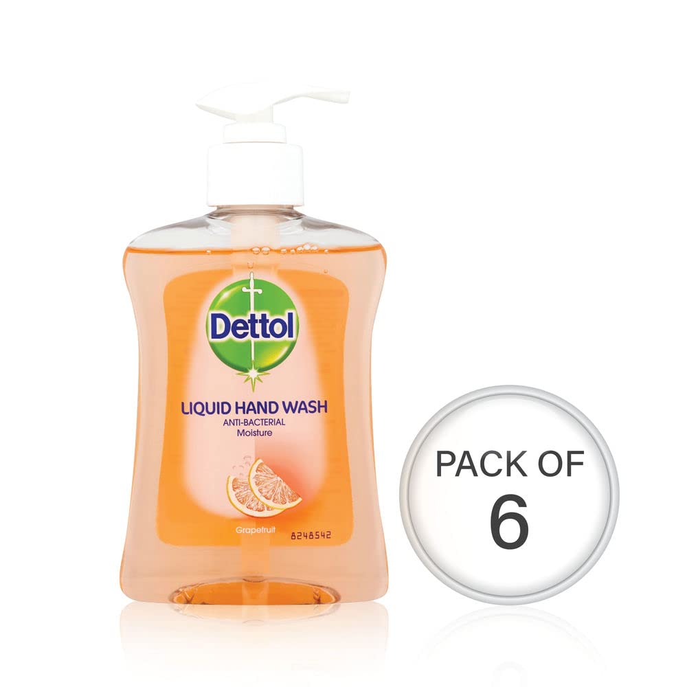 Dettol Moisture Hand Wash 250ml Pk6 74992