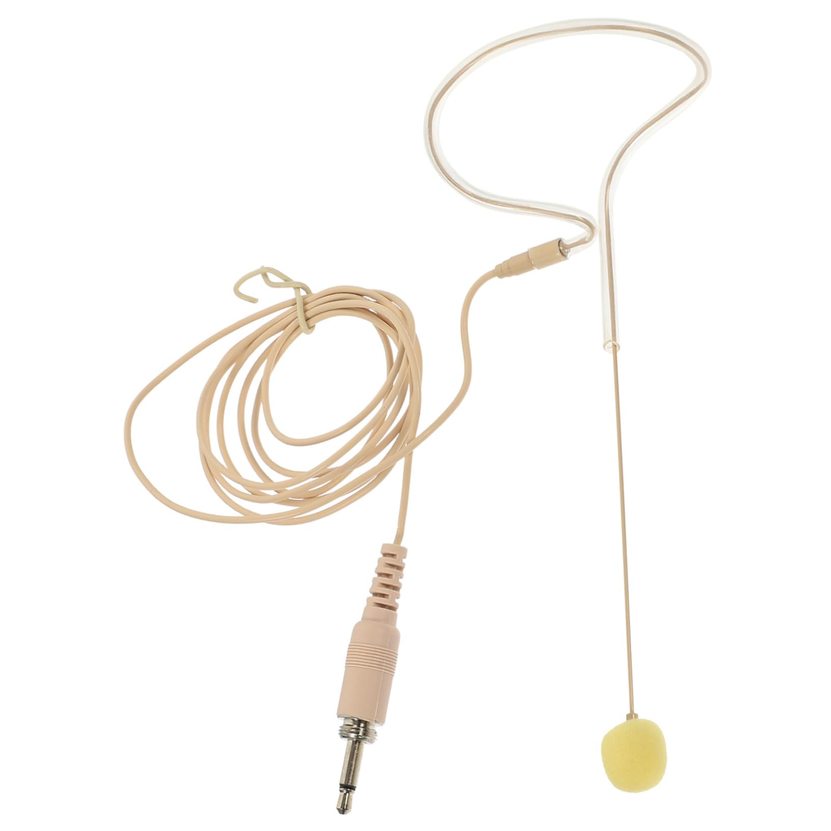 BESPORTBLE Portable Ear Mounted Headset Microphone for Speaking Singing Lightweight Plug for Fitness Instructors Lectures and Outdoor Events