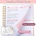 Imagen de Weekly Planner Planificador Semanal A5 Carpeta sin Fecha 52 Páginas Planificador Semanal Calendario Estudiantil Lista de Tareas Planificador Diario Cuaderno en Espiral Bloc de Notas