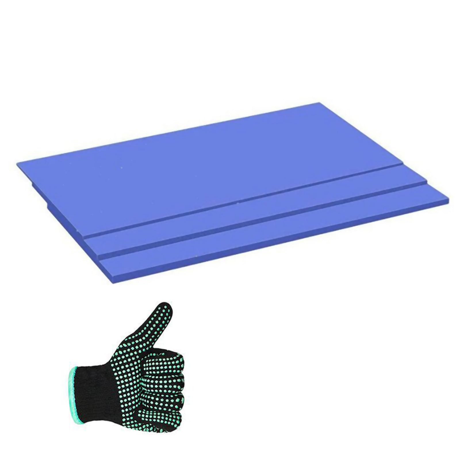 Lot de 3 enveloppes en silicone pour sublimation et presse à chaud avec 3 épaisseurs
