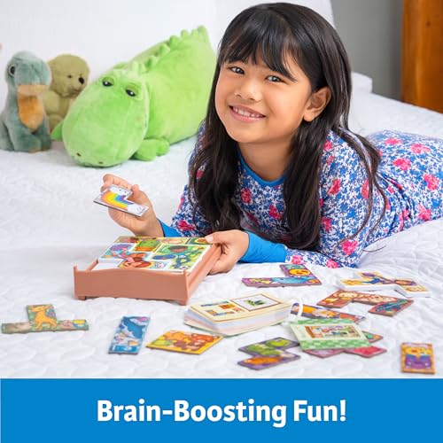 ThinkFun Stuffie Sleepover Logic Game 40 retos para niños 5+ miniatura 3