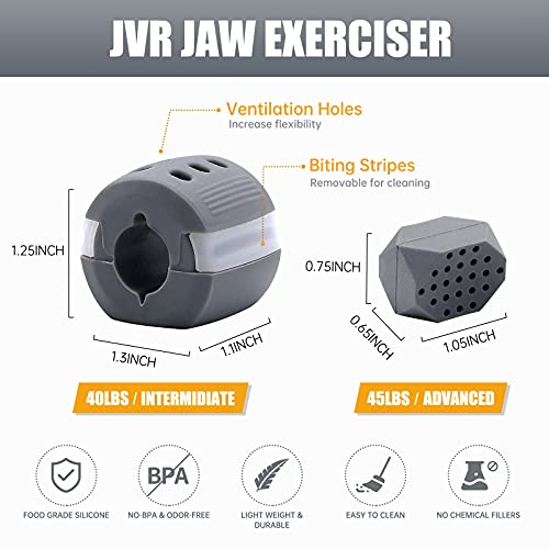 Jawline Exerciser - Set di 2 JVR Mascella