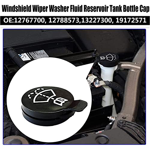 image for Nudhfgauiyt Windshield Wiper Washer Fluid Reservoir Tank Bottle Cap Co