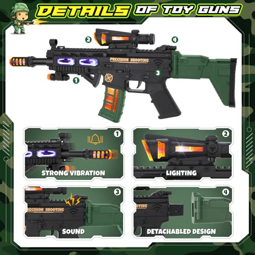 Disfraz de Soldado Militar para Niños 8-10 miniatura 3